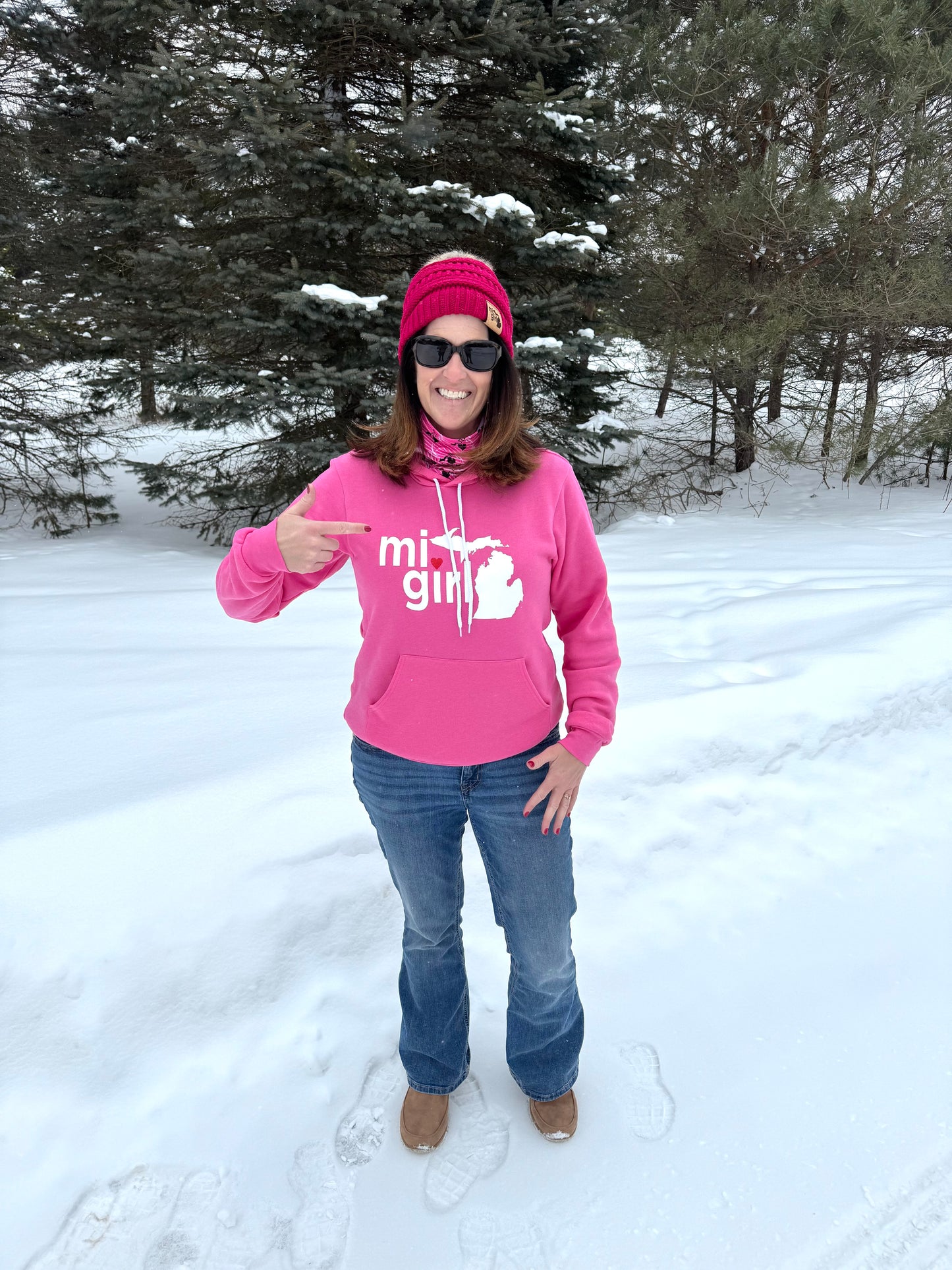 MiGirl Pink Hoodie