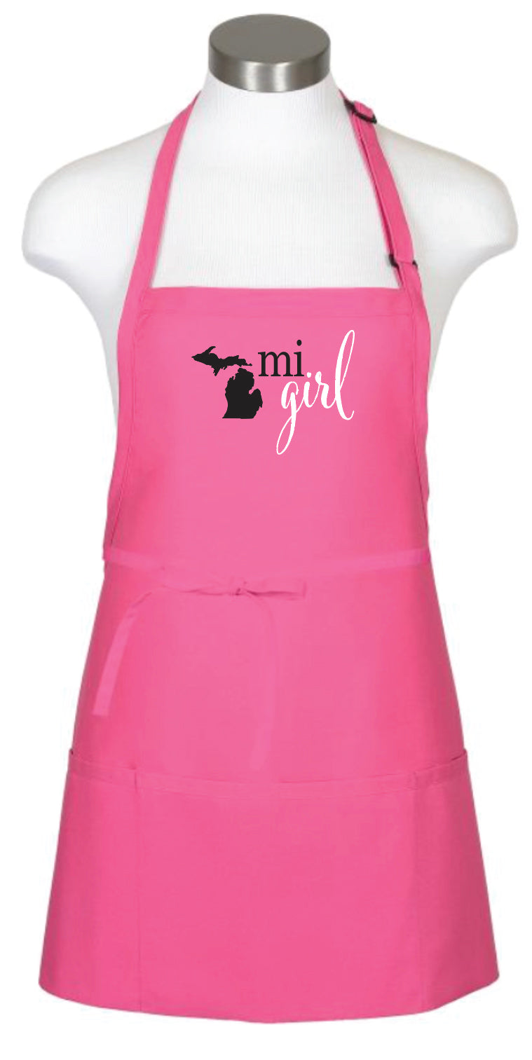 Michigan Girl Apron