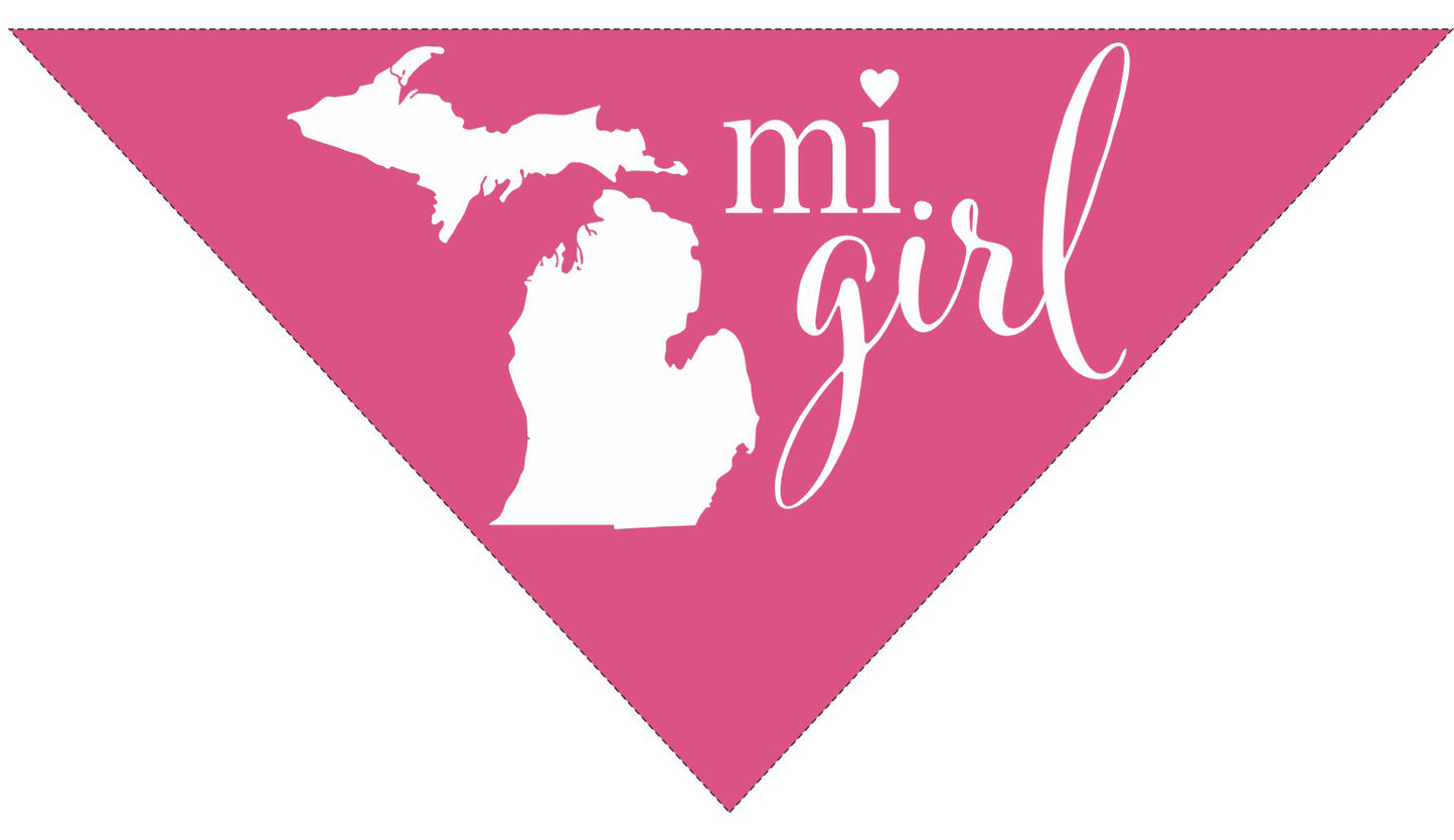 Michigan Girl Bandana