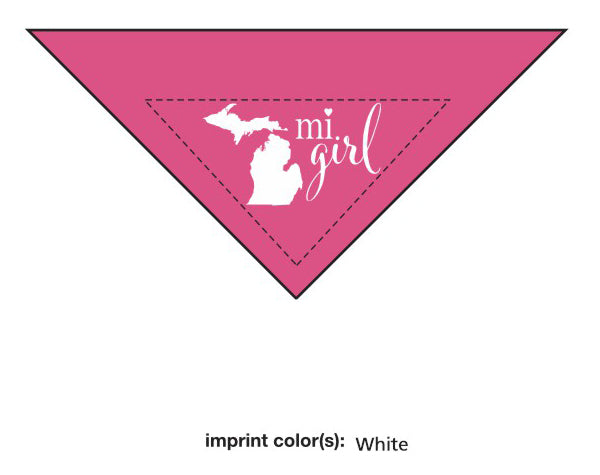 Michigan Girl Bandana